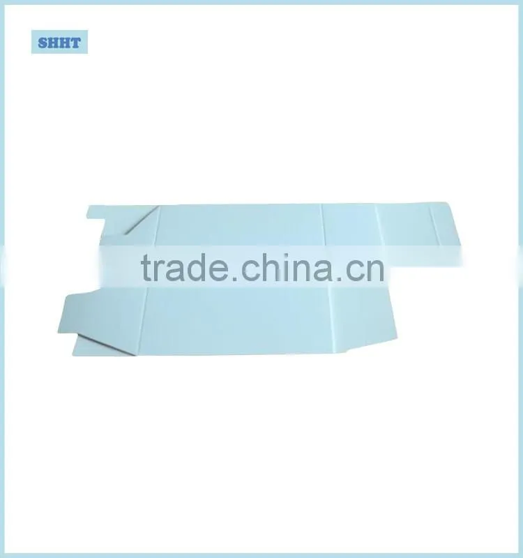folding kraft paper box with window and customized design