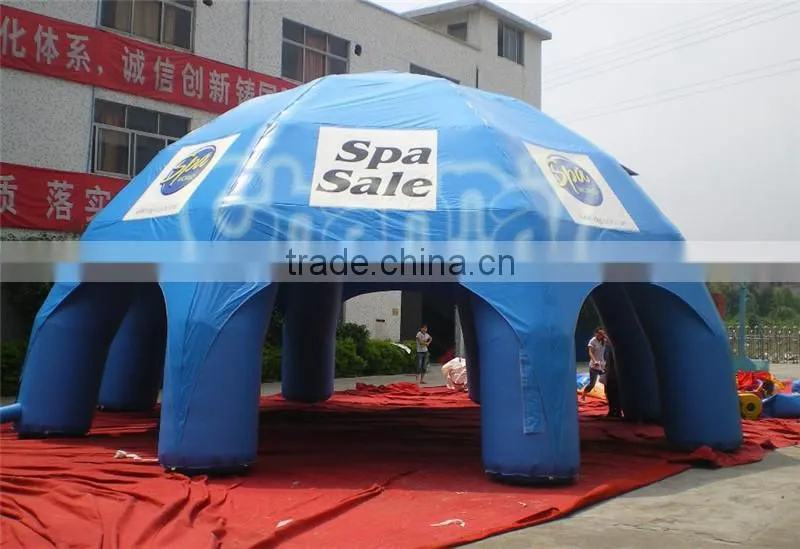 outdoor adverting igloo tent,inflatable garage tent for advertisement