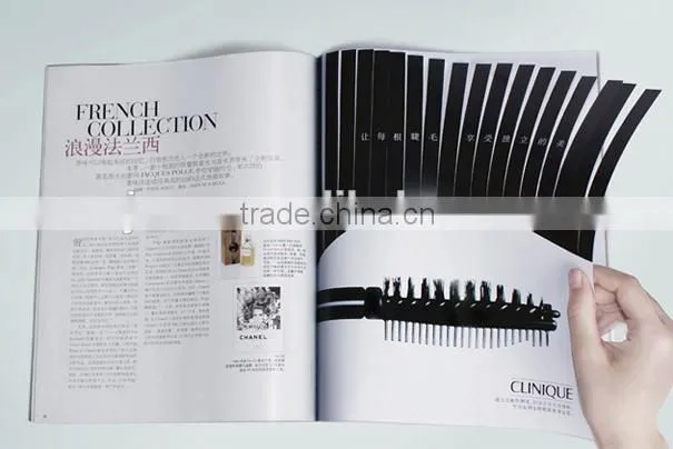 colorful printed custom cheap magazine/fashion magazine