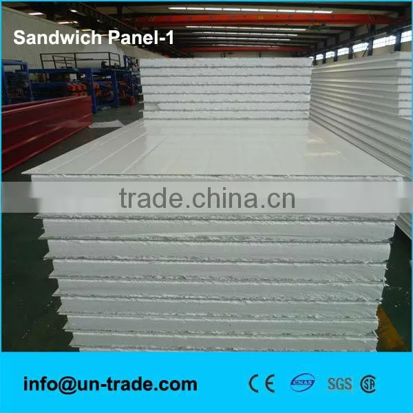 rock Wool sandwich Panel with PU Sealing
