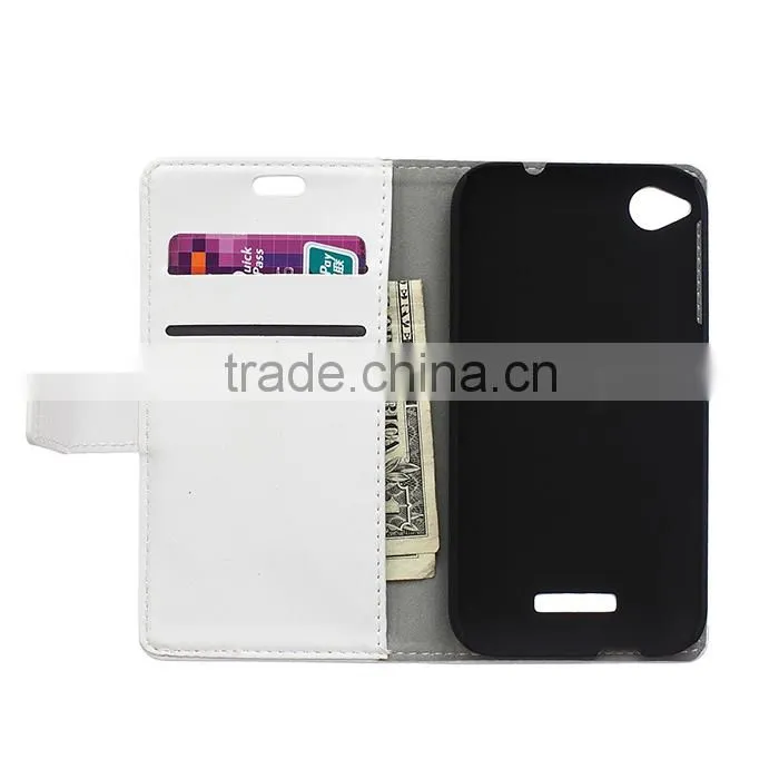 Wholesale Flip Cover Leather Case For HTC Desire 320,For HTC Desire 320 Book Cover Stand Case