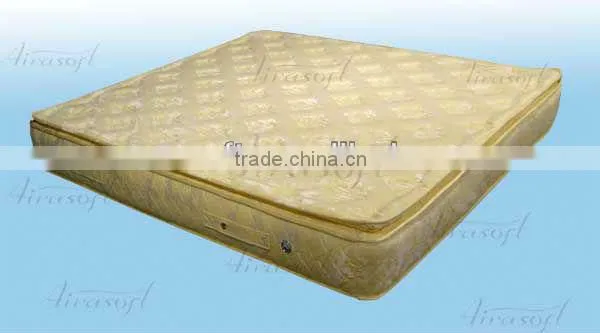 SC870 Memory foam pillow top well pocket spring mattress pad