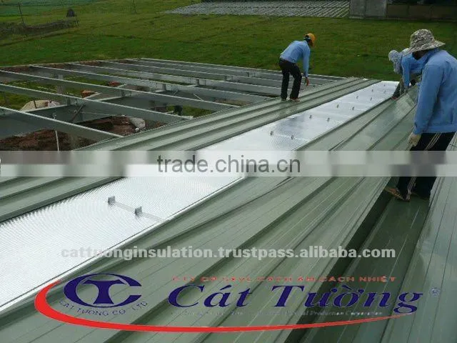 MPET reflective bubble insulation
