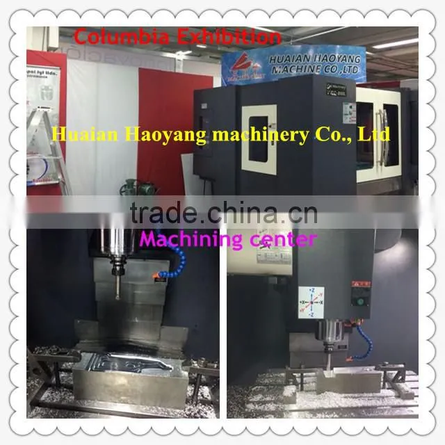 5-Axes Line Rail CNC Vertical Milling Machine for Making Car Wheels LV-1260