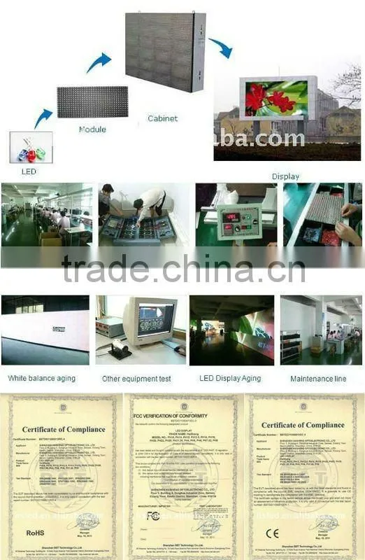 DIP 10mm rgb led modular manufacturer