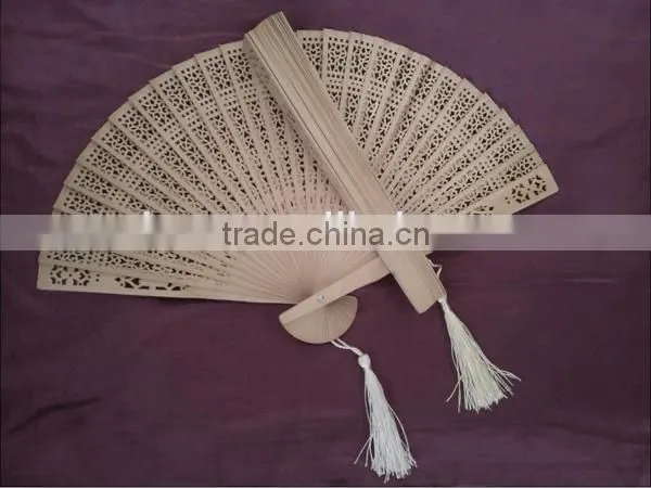 Beautiful Gift Wedding Fan/ Personalized Fan Wedding Decoration/ High Quality Sandalwood Fan Wedding Favors