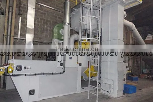 abrasive sandblast for forging