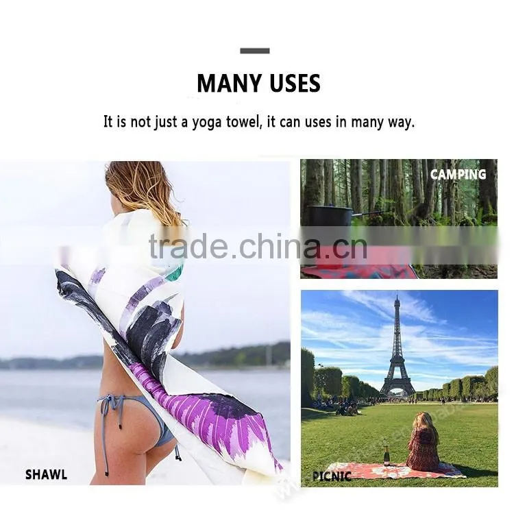 Quick dry China Supplier Sports Travelling Recyclable Customized yoga towel