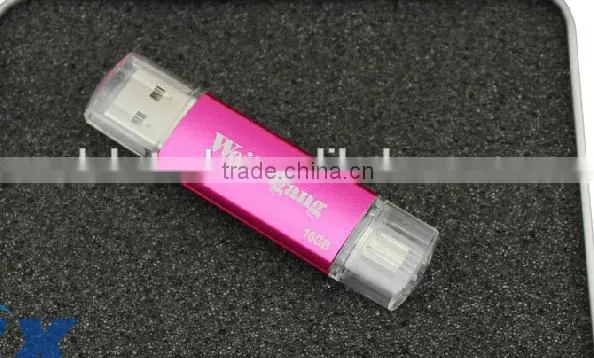 OTG Usb Flash Drives,OTG Usb For Smartphone & PC Pendrive Memory Stick OTG Ultra Dual 16GB USB Micro Pen Flash
