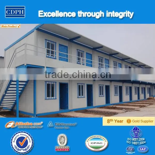 recycle use reliable structure long life span prefabricated container house China