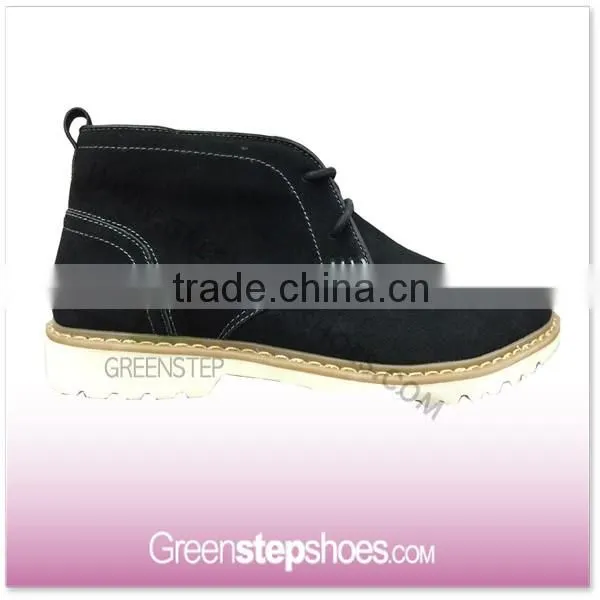 Suede Genuine Leather Shoes Chinese Footwear For Men