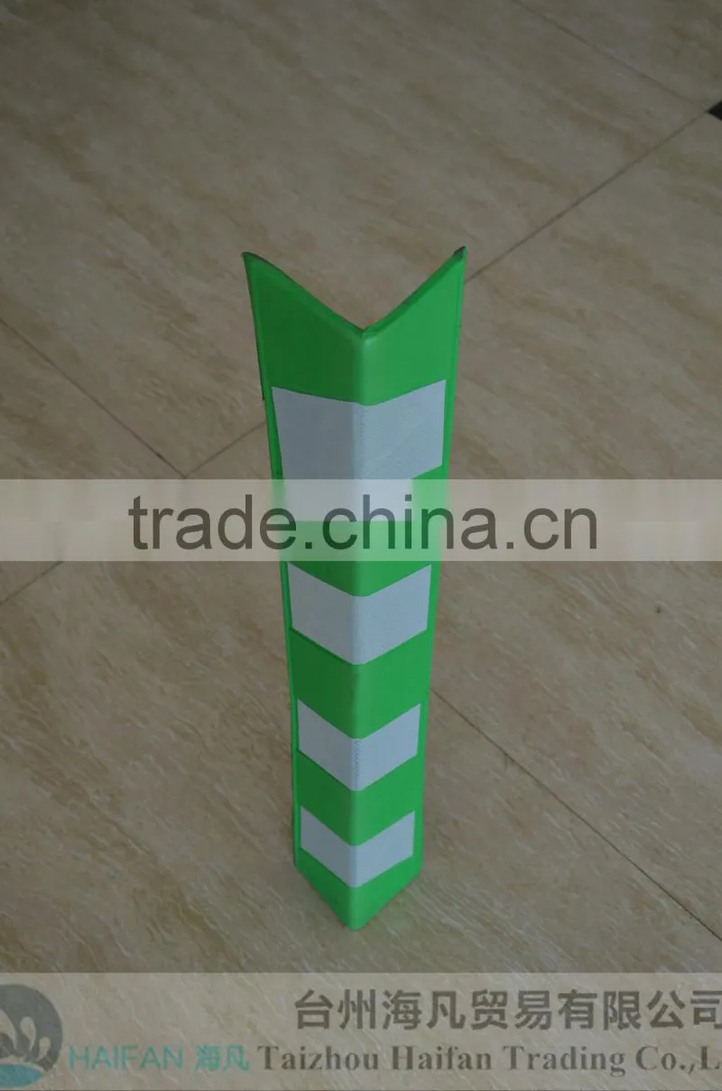 800*100*8mm Good quality EVA high visibility plastic wall corner guard/EVA colorful corner guard for parking safety