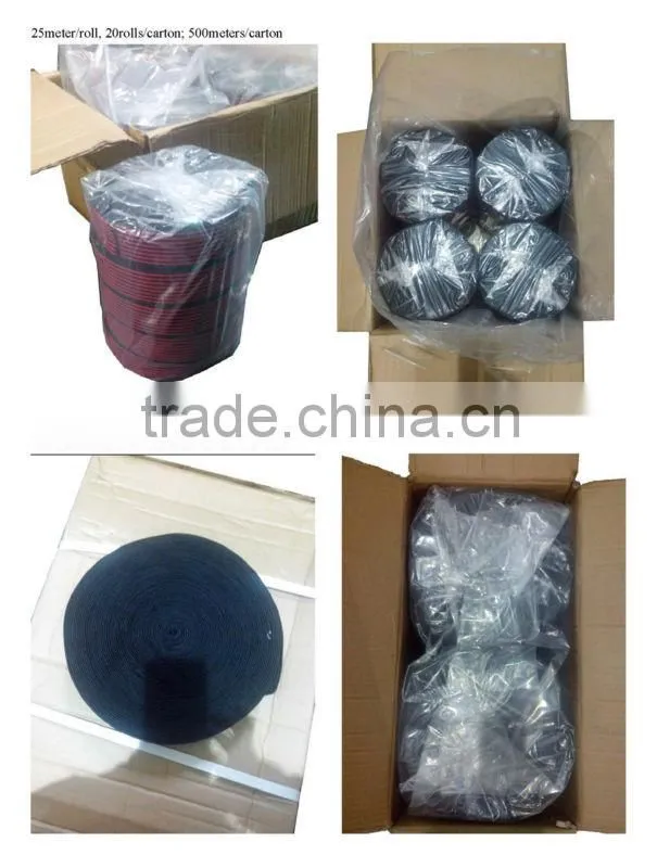 Cotton elastic band cotton elastic webbing cotton elastic strap