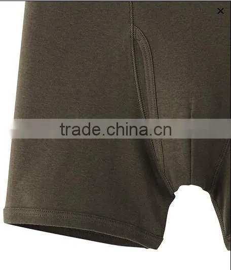 cotton classic soft solid boxer short men underwear