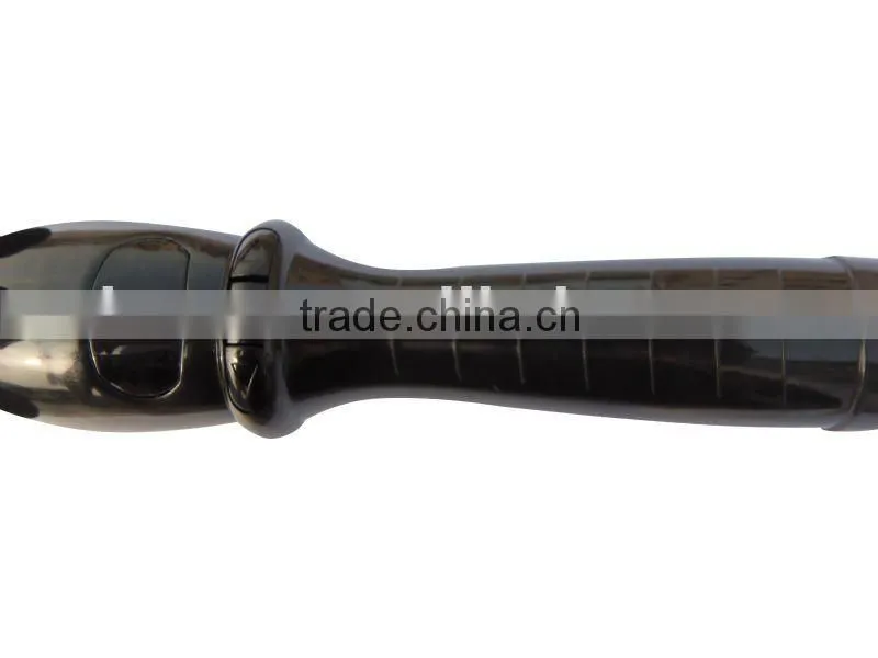 Top quality professional golden LCD triple barrel wave iron
