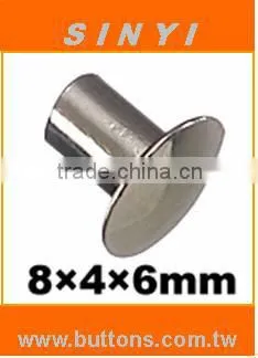 Semi-tubular Rivet