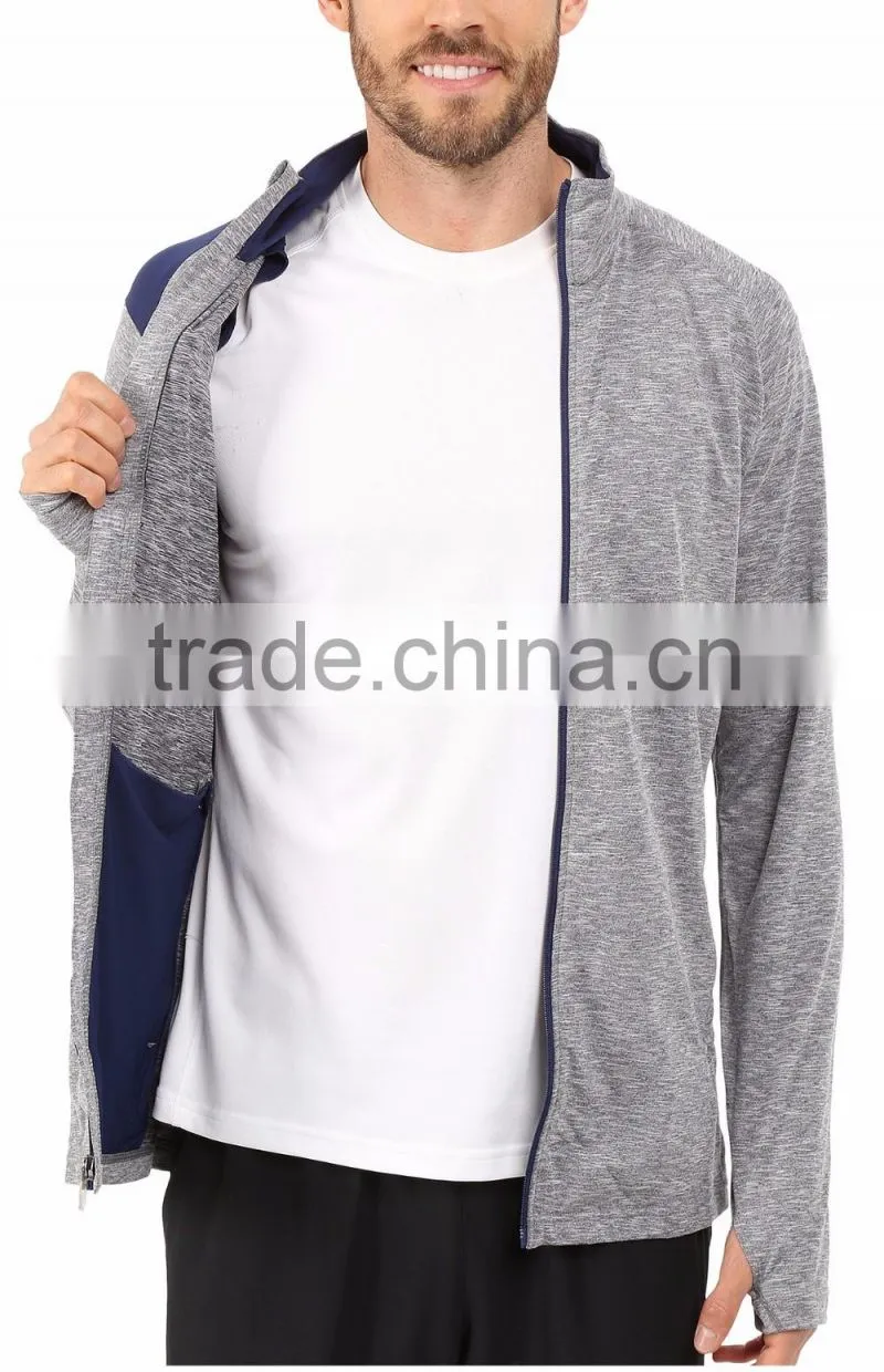 Ramax Custom Men Slim Fit Full Zip Running Jacket For Training Wear