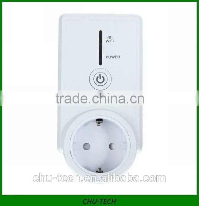 WiFi Cell Phone Wireless Remote Control Switch Smart Power Socket EU Plug