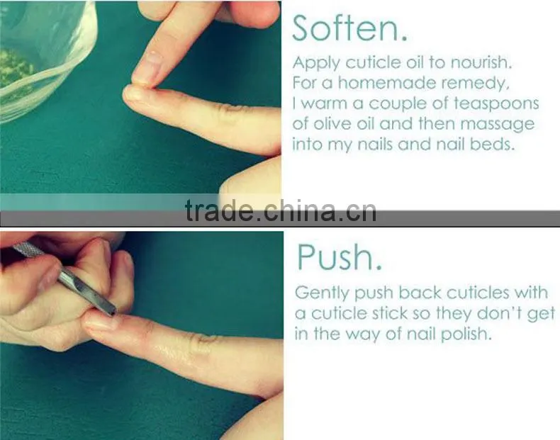 Staniless steel cuticle pusher