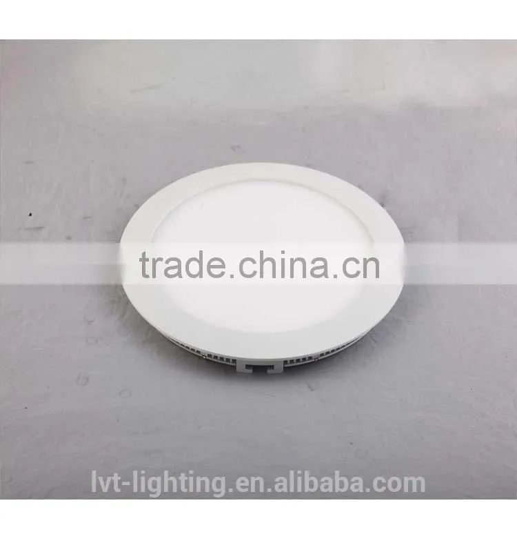 Ceiling mounted Triac dimmable round flat lamp with remote control