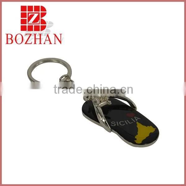 Adverising Logo Printed Top Quality Metal Coin Key Chain