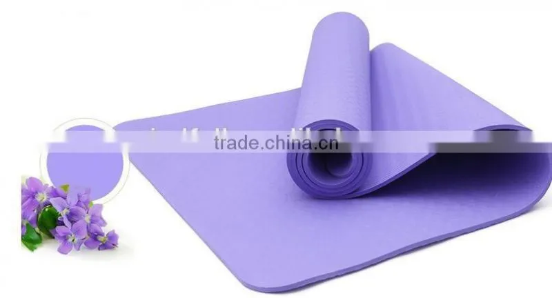 Wholesale Custom Print Anti-slip Gymnastics TPE Mat for Yoga