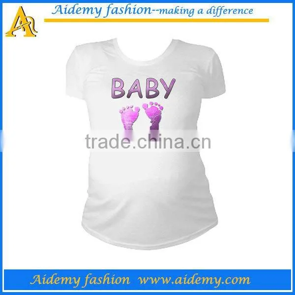 maternity t-shirt in 100% bamboo fabric