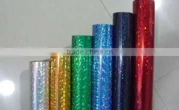multicolor Hot stamping foil for plastic and packing
