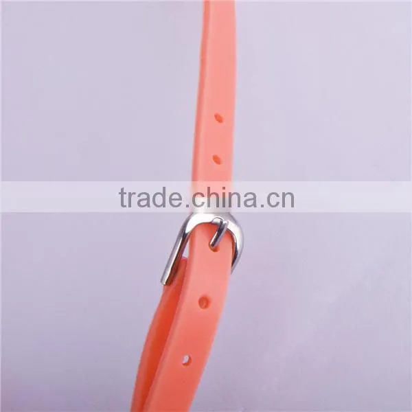 2016 Teen Girl Peach Silicone Magnetic Bracelets