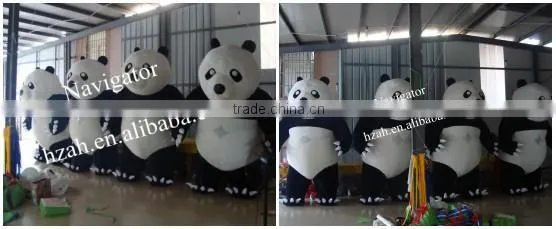 Costume Inflatable Panda for Advertising