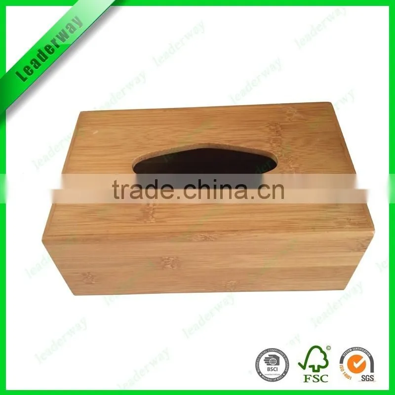 Mini design bamboo paper cup storage