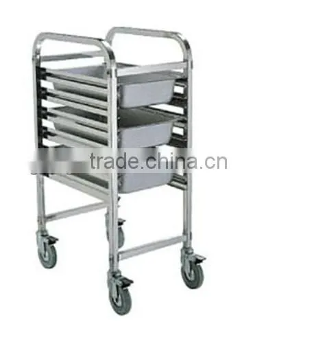 Stainless Steel Free-standing Commerical Toast Bread Pan Rack For Restaurant GR-709