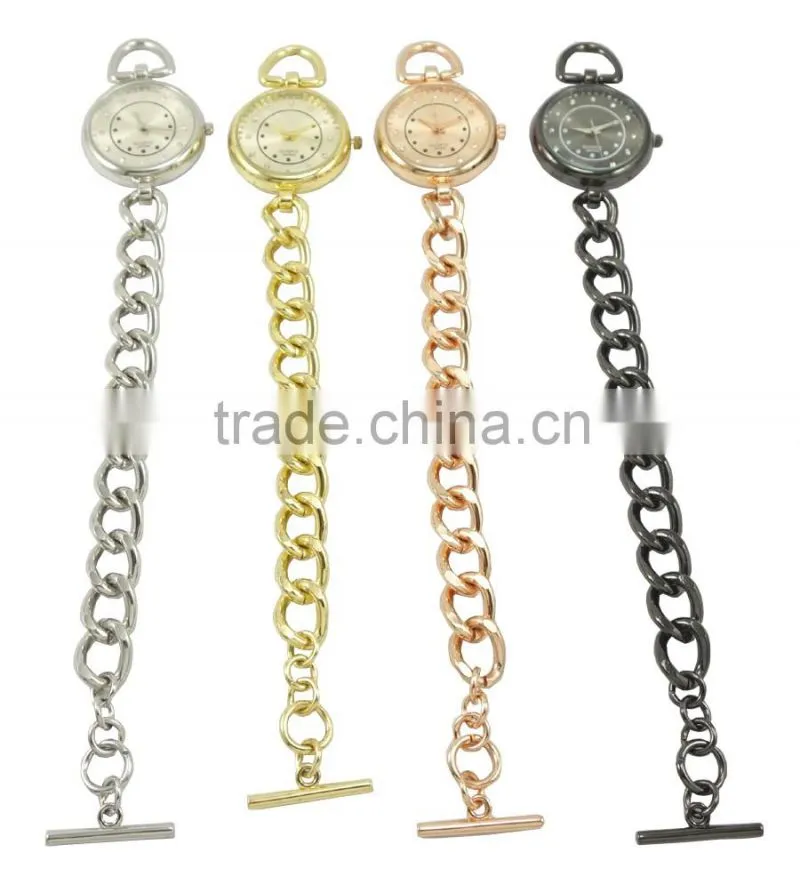 Fahsion Women Wristwatch Elegant Watch chain bracelet watches