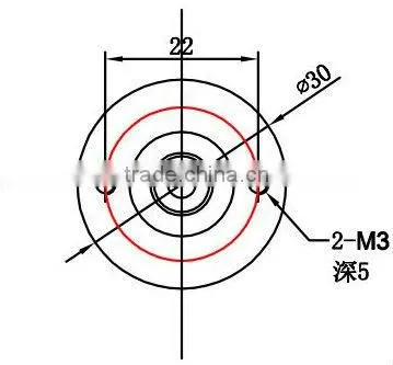 Small CNC Machinery Rotary EncoderLow Price NPN Cable Side Out Optical Rotary EncoderRotary Encoder SwitchProfessional Encoder M