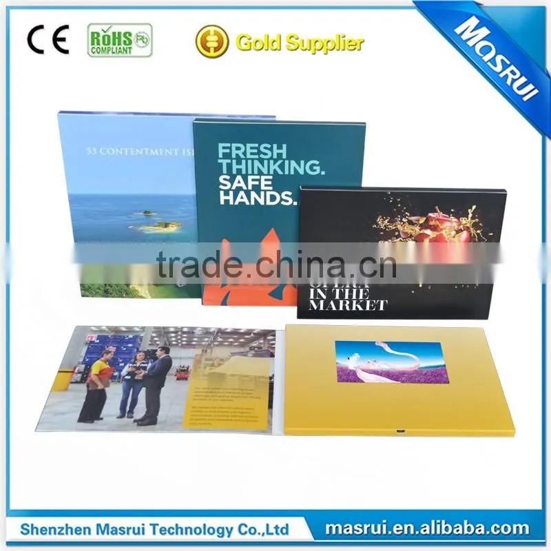 Promotion and gift Use digital video brochure