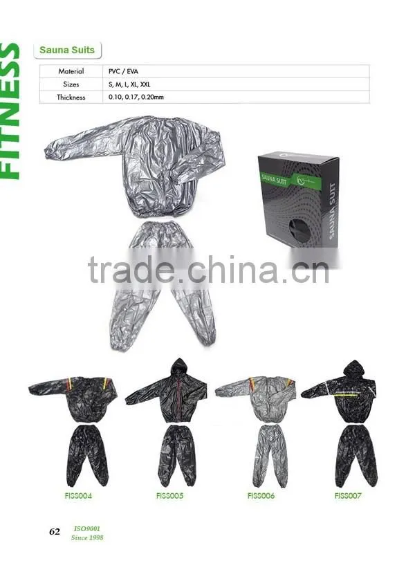 ZHENSHENG vinyl long sleeve sauna suit