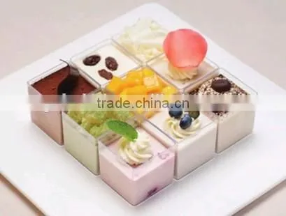 YC-10 10oz food grade PS material airline cup juice cup ice cream cup fruit cake cup