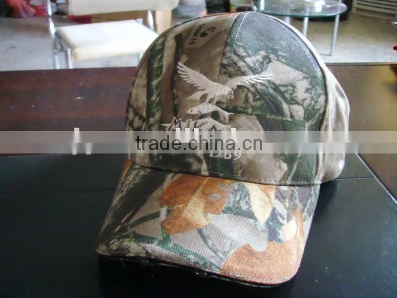 Custom high brightness LED flashing cap/fluorescence hat/flashing hat