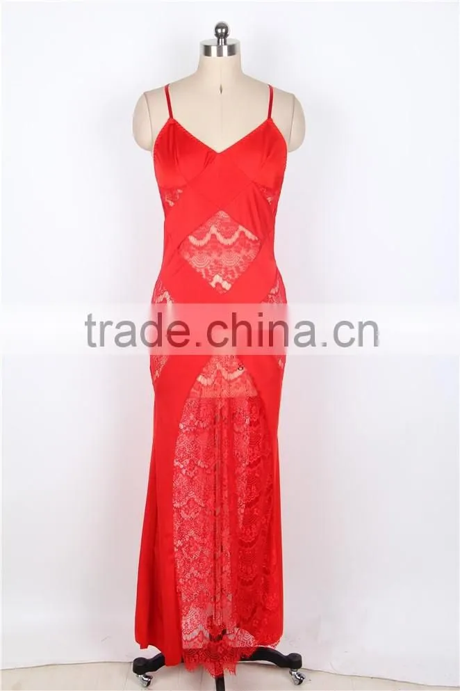 Long lace tube babydoll dress arab women sexy lingerie
