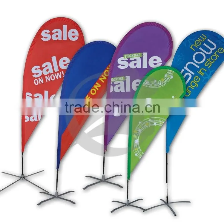 Eco-Friendly Promotional Custom Printing Table Beach Flag