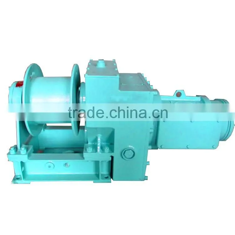 Speed transmission high rpm electric winch gearbox