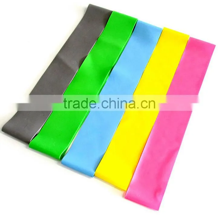 Resistance Bands Gym Equipment 0.7mm Bands Strength Training Equipments Latex Gym Fitness CrossFit Rubber Bands
