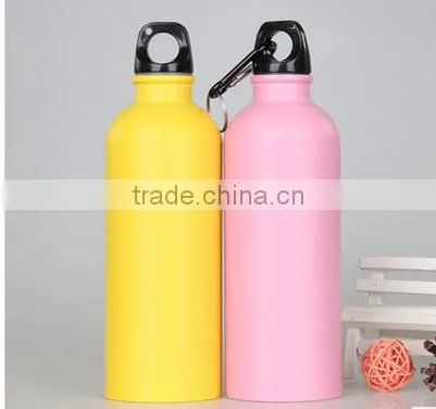 Food Grade Aluminum Bottle / Eco-Friendly 750ML aluminum Sports Water Bottle BPA Free Bottles