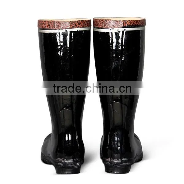 Safety Rubber Rain Boots with Steel Toe