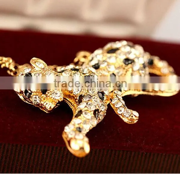 2014 Hot Selling Leopard sling bags pendant