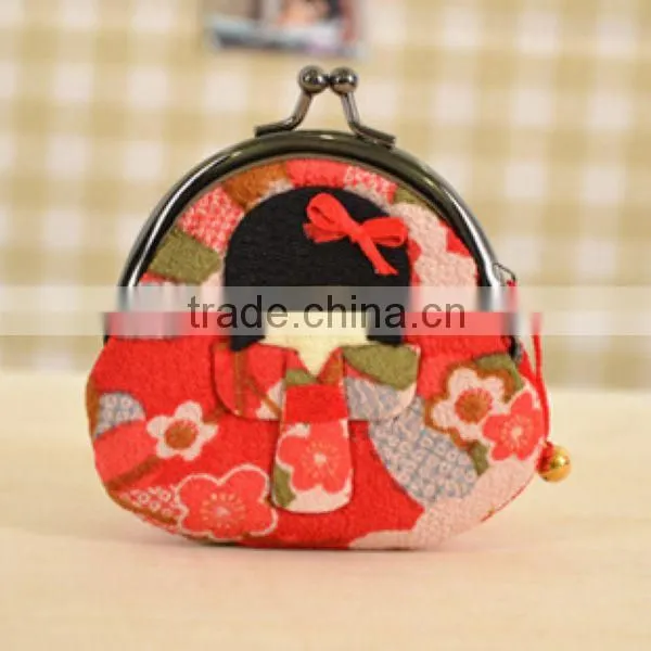 2014 Fashion Japanese Style Girl Lucky Cat Women Coin Wallet Wholesale ZTMZ-CW007