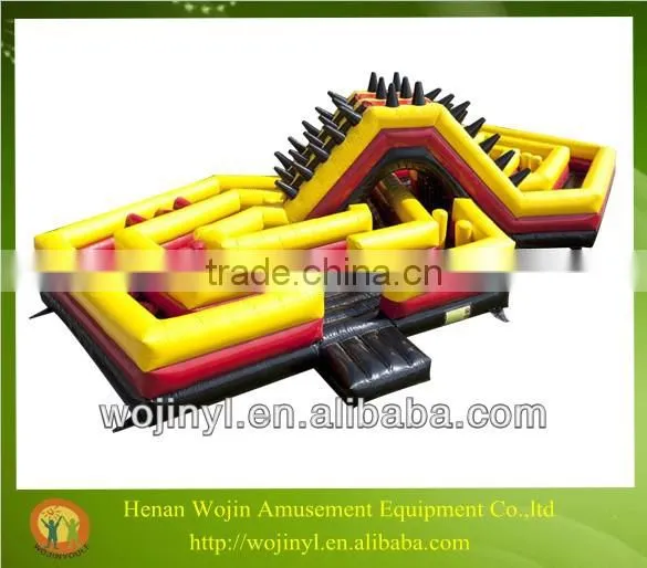 Adrenaline rush extreme inflatable obstacle course