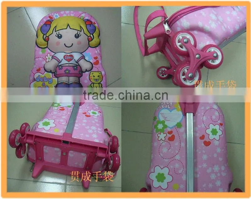 kids eva trolley luggage bag