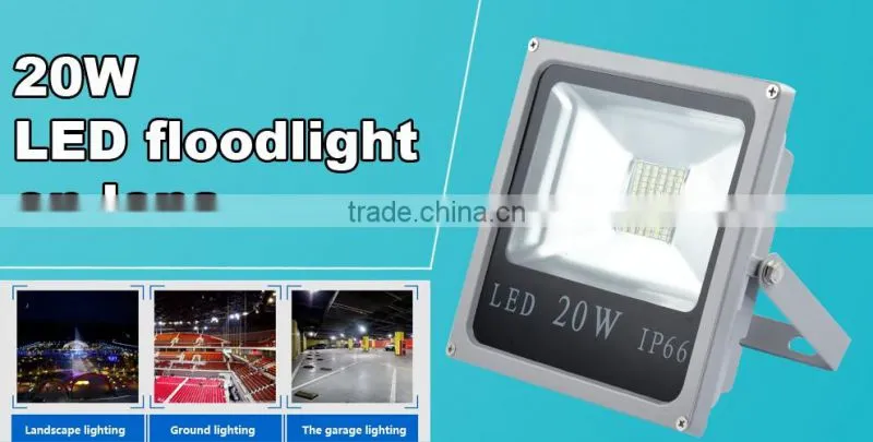 85-265V Cool white IP65 waterproof 20w led outdoor lamps