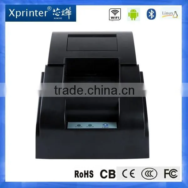 58mm Low Noise financi Thermal Printer with USB thermal printer